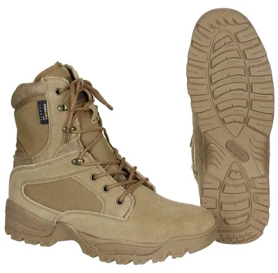 Produktbild von Stiefel, "Mission", Cordura, gefüttert, coyote tan 44