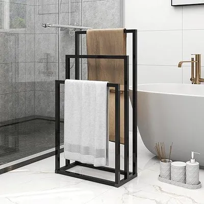 Obrázek produktu pro Držák na ručníky 45 x 22 x 86 cm do koupelny