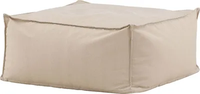 Image de Rambofauteuil pouf beige.
