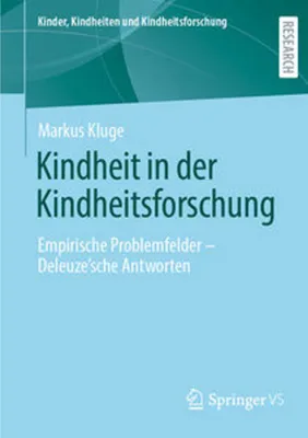 Produktbild von Kindheit in der Kindheitsforschung