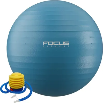 Produktbild von Gymnastikball - Focus Fitness - 75 cm - inkl. Fußpumpe