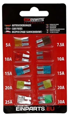 Obrázek produktu pro Epfuse11, pojistky Micro2 (Atr), 10 kusů.