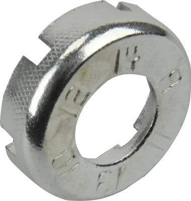 Produktbild von Fischer Nippelspanner rund; silber