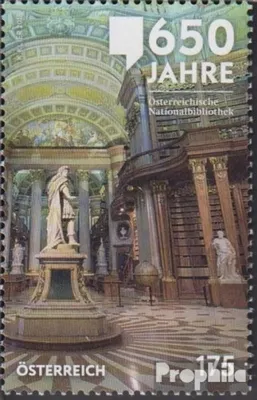 Produktbild von Briefmarken Österreich 2018 Mi 3392 (kompl.Ausg.) postfrisch Nationalbibliothek