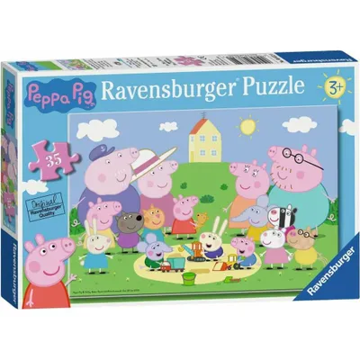 Immagine prodotto di RAVENSBURGER Puzzle Peppa Pig: divertimentoß al sole 35 pezzi