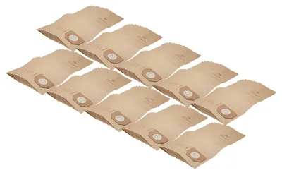 Produktbild von vhbw 100x Staubbeutel kompatibel mit AquaVac S 600 S 610, S 612, S 620 S 760, S 790, X 600 Staubsauger - 30cm x 17,5cm braun