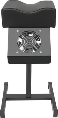 Obrázek produktu pro Pedikérské křeslo, ergonomický design, výškově nastavitelné, černé