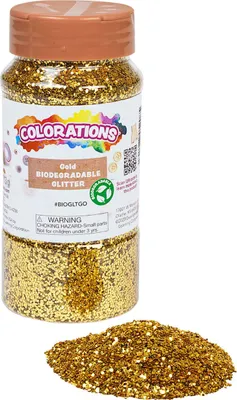 Image de Colorations - Paillettes biodégradables - Or, 113 grammes