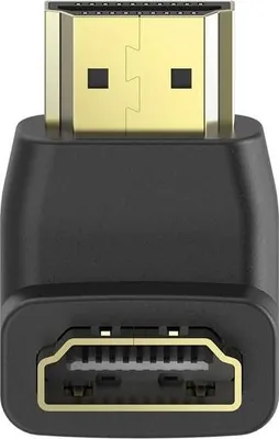 Obrázek produktu pro HDMI úhlový adaptér Hama 270° - Černá KP28784
