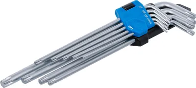 Produktbild von BGS 793 T-Profil-Winkelschlüssel-Set, T10-50, 9-tlg.