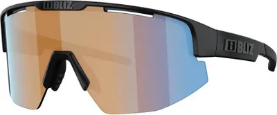 Produktbild von Bliz Matrix S Nano Optics Nordic Light Sonnenbrille Schwarz Coral - Amber With Blue Multicoating/CAT1 Herren,Damen Schwarz Coral - Amber With Blue Multicoating/CAT1