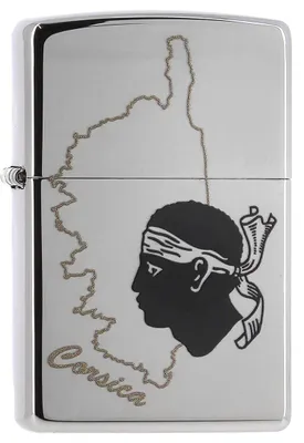 Produktbild von Zippo Sturmfeuerzeug - Corsica, High Polish Chrome, Color Image - Nachfüllbar -
