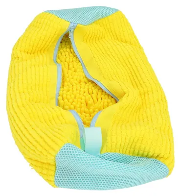 Schuhe-Waschbeutel für Waschmaschine und Trockner, gelb
