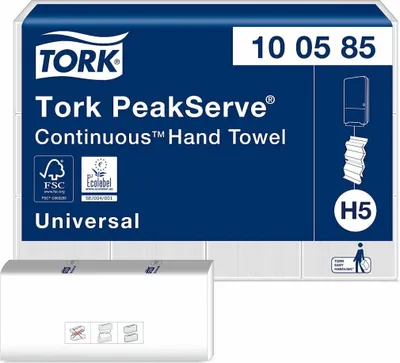 Obrázek produktu pro Tork PeakServe, Bílá, 252 mm, 400 mm, 201 mm, 6,2 kg, 201 mm