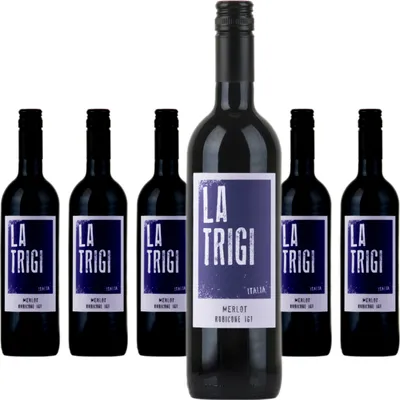 Produktbild von 6 x La Trigi Merlot