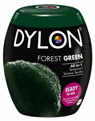 Produktbild von DYLON Wasmachine Textielverf Pods - Forest Green - 350g