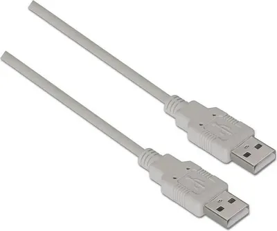 Image de Aisens Usb-a 2.0 Sur M/m 1 M Beige Beige One Size