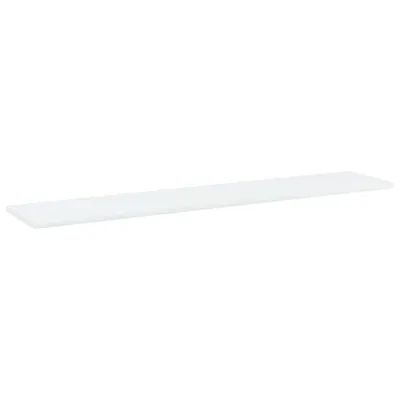 Image de vidaXL Bücherregal-Bretter 4 Stk. Weiß 100x20x1,5 cm Holzwerkstoff