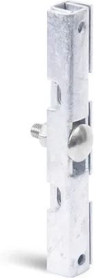 Obrázek produktu pro Alberts 825232 Mattenverbinder, für Doppelstab-Gittermatten, feuerverzinkt, 140 x 18 x 15,5 mm, 10er Set
