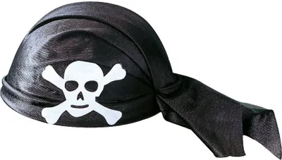 Produktbild von Piraten Kopftuch - für Karneval Faschingskostüm