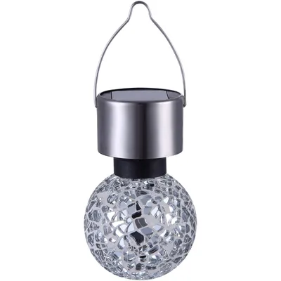 Produktbild von GLOBO 33056 Solarleuchte Edelstahl, LED