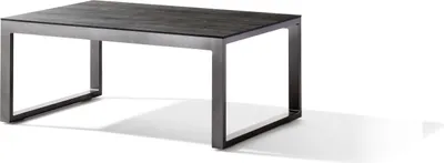Produktbild von Gartentisch >Lounge< in Beton dunkel, eisengrau - 105x44x70 (BxHxT)