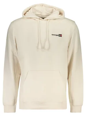 Produktbild von Weißes Langarm-Hoodie für Herren: Stilvoll & Bequem mit Logodruck