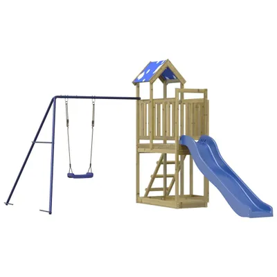 Produktbild von vidaXL Spielturm Imprägniertes Kiefernholz