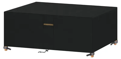 Image de Housse de protection imperméable pour meubles de jardin, dimensions : 130 x 90 x 71 cm