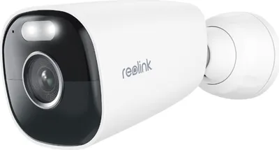 Produktbild von Reolink Argus Series B340 kabellose akkubetriebene 5 MP Dualband WLAN Überwachungskamera mit Flutlicht, PIR Sensor und Sirene