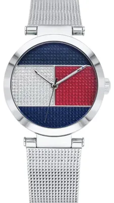 Productafbeelding van Tommy Hilfiger dameshorloge Lynn, blauw, zilver, modelnummer 1781866