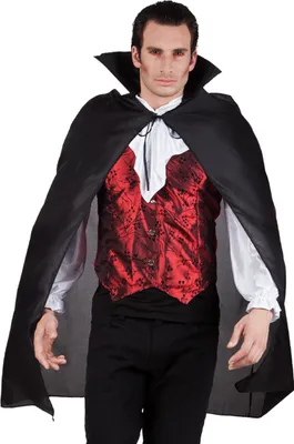 Immagine prodotto di Capo Bloodlust diavolo mantello nero carnevale Halloween costume 120cm