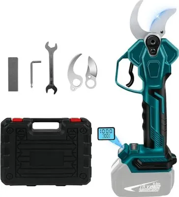 Produktbild von Batterie -Schnittschere -kompatible Makita 18 V (keine Batterie), maximale Öffnung von 65 mm, 40 mm Schneiddurchmesser, LCD -Display elektrische Scher