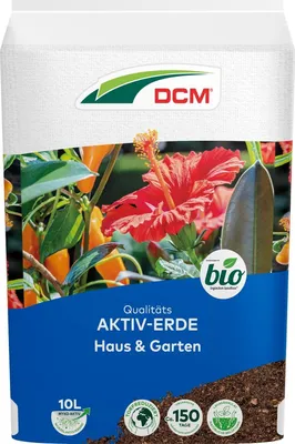 Produktbild von Cuxin DCM Aktiv-Erde Haus & Garten 10 l