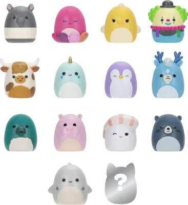 Obrázok produktu pre Squishmallows Squish-a-longs Minifigurky 14er Pack Set Series 2 Style 1 2,5 cm