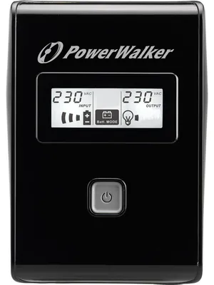 Produktbild von PowerWalker VI 850 LCD, Line-Interaktiv, 0,85 kVA, 480 W, 162 V, 290 V, 50/60 Hz