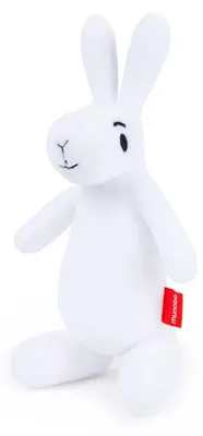 Productafbeelding van Pluche konijn Bobek, 20 cm, wit – Knuffel voor baby's, pluchen konijn als cadeau