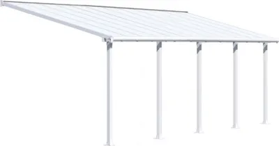 Zdjęcie produktu dla Osłona tarasowa Palram - Canopia Olympia 3x7,3 739 x 295 cm biała