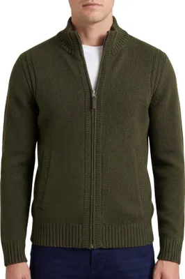Produktbild von Brax Cardigan grün uni gestrickt