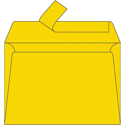 Produktbild von Clairefontaine Umschlag C6 Pollen 120g sonne