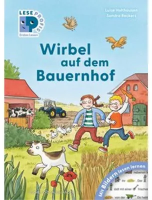 Immagine prodotto di Leseprofis - Mit Bildern lesen lernen: Wirbel auf dem Bauernhof, Erstes Lesen