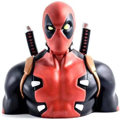 Imagen del producto de Hucha Deadpool Busto Marvel 20 cms