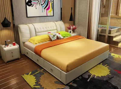 Produktbild von Luxus Schlafzimmer Bett Polster Doppel Betten 180x200 Möbel designer Einrichtung