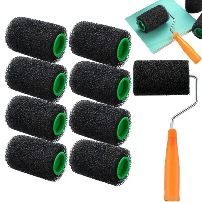Image de Rouleaux de peinture structurés pour une finition durable