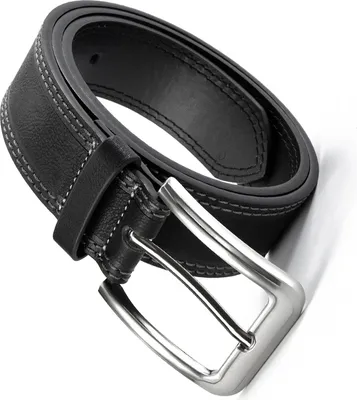 Obrázek produktu pro INF Stylový kožený pásek - 120 cm Černá