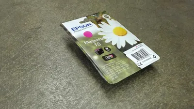 Produktbild von Epson Daisy Singlepack Magenta 18 Claria Home Ink, Magenta, Tinte auf Pigmentbasis, 3,3 ml, 1 Stück(e), 180 Seiten
