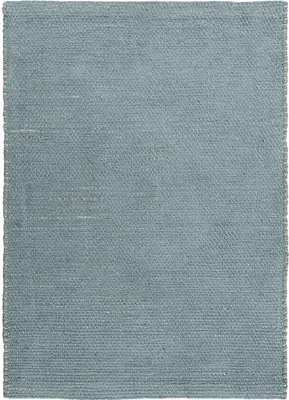 Immagine prodotto di Tappeto fatto a mano in juta e ciniglia di cotone, grigio chiaro 120x170