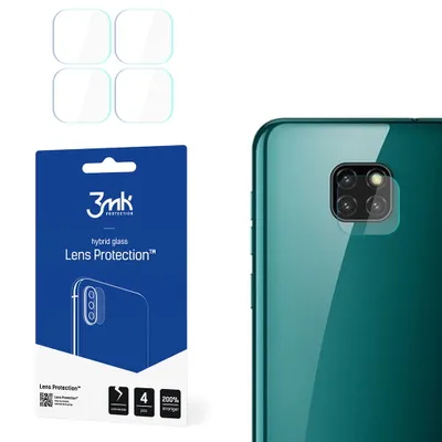 Produktbild von 3mk Hybridglas Lens Protection für Ulefone Note 7 Kamera Objektiv Kameralinse 0,16mm 6H (4 Stück)