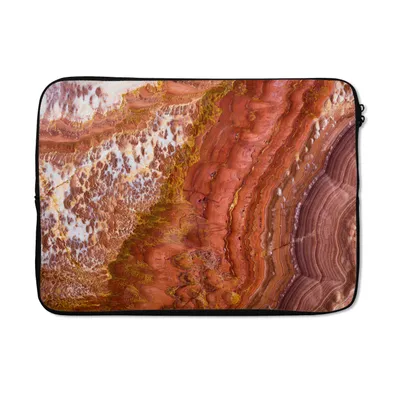 Produktbild von MuchoWow® Laptop Hülle 14 ZollMarmor - Naturstein - Textur Laptoptasche - Laptoptasche - Stoßsicher - Schutzhaube