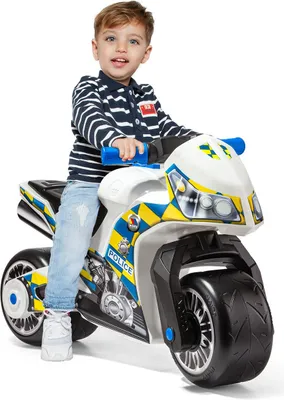 Produktbild von Molto Big Police Motorrad Weiß 18 Months Weiß 18 Months